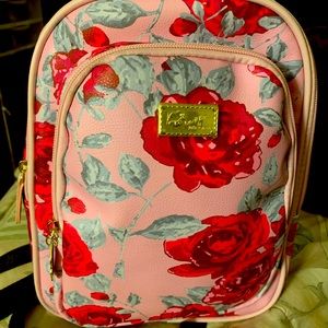 Betsy Johnson floral mini backpack